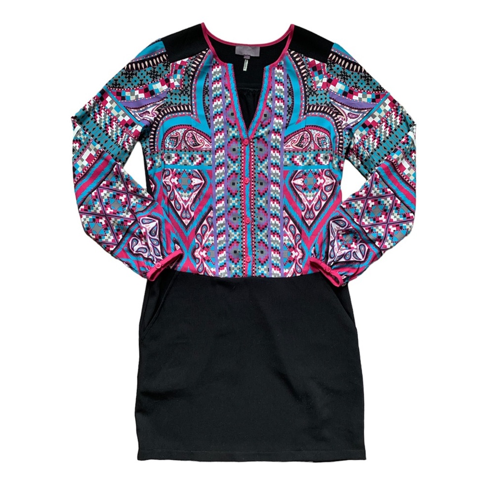 Hale Bob Long Sleeved Mini Dress XS